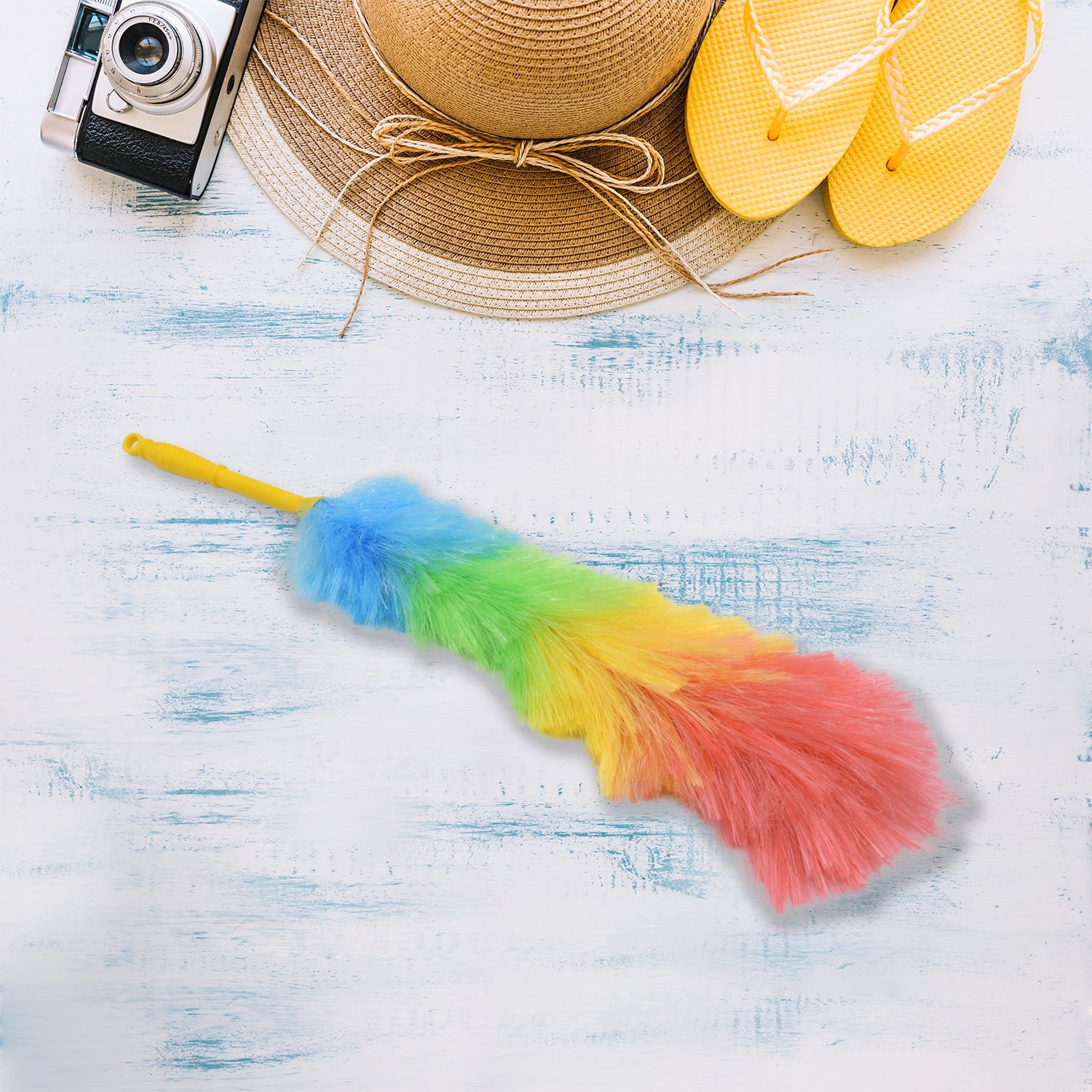 6330 Premium Durable, Light Weight Static Multipurpose Microfiber Feather Duster for Household Office Car Dusting Cleaning (1 Pc) 6330 Premium Durable, Light Weight Static Multipurpose Microfiber Feather Duster for Household Office Car Dusting Cleaning (1 Pc)
